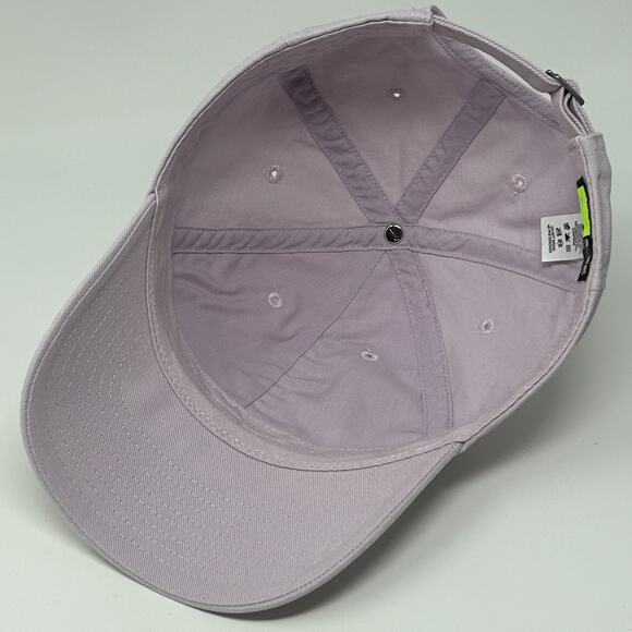 Nike Sportswear Heritage86 Futura Washed Hat Cap Logo 6 Panel Strapback Purple - Picture 4 of 10